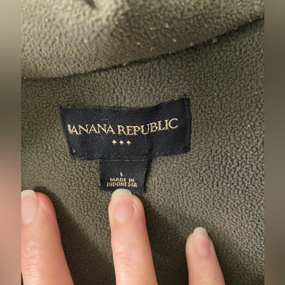 Men’s size L zip-up jacket 100% Polyester. Very Soft. Exterior/Interior pockets. - Picture 5 of 7